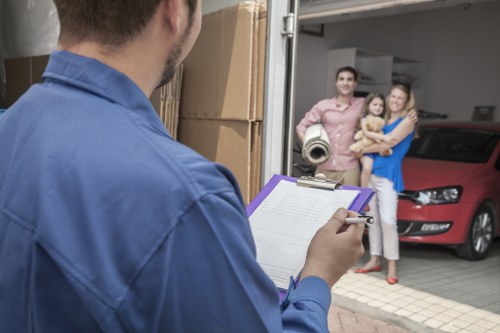 Furniture storage facility in Kennington with secure and organized units