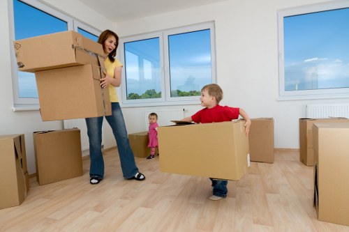 Local Kennington van service loading household items